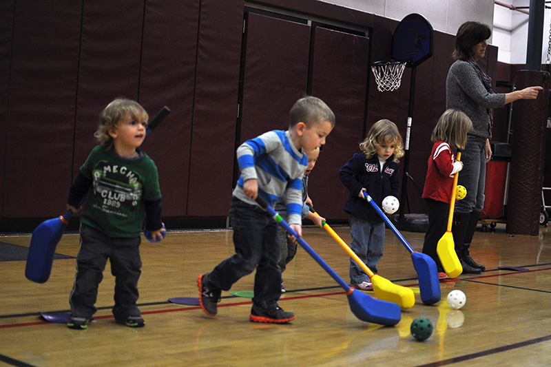 floor hockey equipment